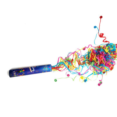 Multicolor Paper Streamer Halloween Party Confetti Cannon